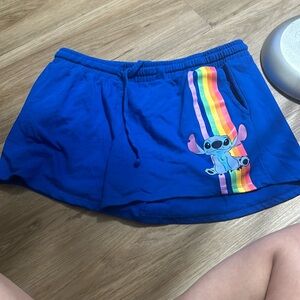 Stitch sleeping shorts